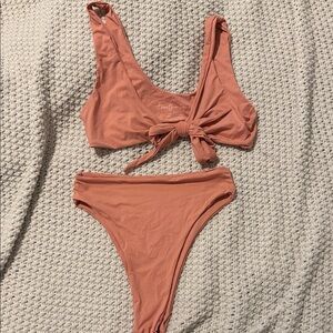 437 Women's Sand-Pink Bikini Set